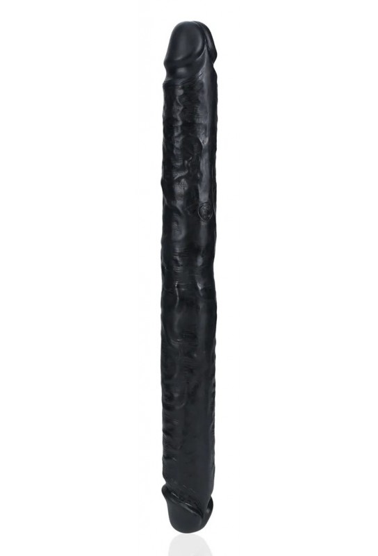 Double Gode Straight Slim 35.5 x 3.8cm Noir 