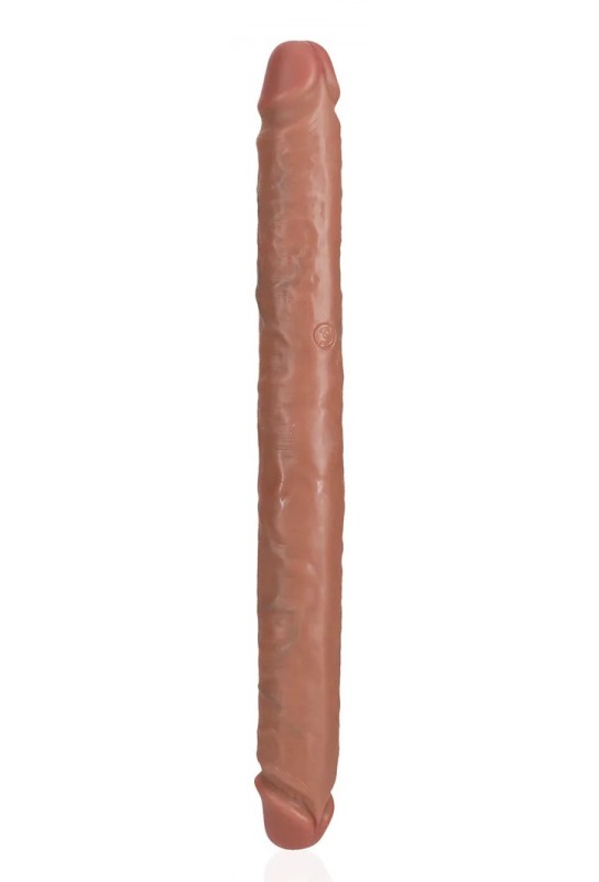 Double Gode Straight Slim 35.5 x 3.8cm Marron 