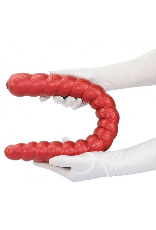Double Gode Narvax 52 x 5.2cm Rouge 