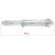 Gode Poignée en verre Ice King 16.5 x 5.2cm 