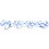 Gode en verre Screw Beads 17 x 3.5cm