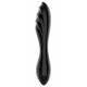 Gode en verre Dazzling Crystal 1 - 18 x 3.6cm Noir 