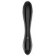 Gode en verre Dazzling Crystal 1 - 18 x 3.6cm Noir 