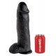 Gode King Cock 27 x 8 cm Noir 