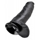 Gode King Cock 27 x 8 cm Noir 
