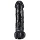 Gode Huge Dick 29 x 9cm Noir 
