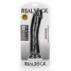 Gode Mega Curved RealRock 25 x 5.6cm Noir 
