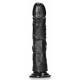 Gode Mega Curved RealRock 25 x 5.6cm Noir 