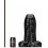 Gode ABS11 The Personal Trainer All Black Steroïd 31 x 15cm