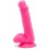 Gode Happy Dick 12 x 3.3 cm Rose