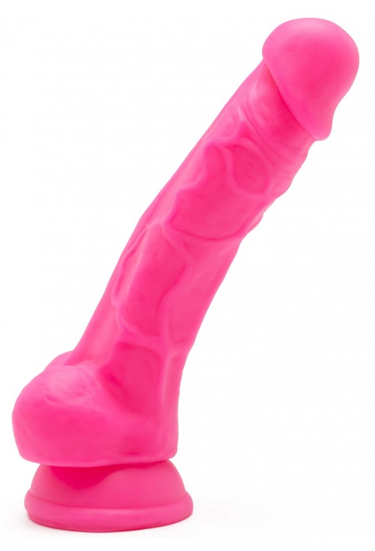 Gode Happy Dick 14 x 3.8 cm Rose 