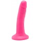 Gode Happy Dick 13 x 3 cm Rose 