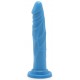 Gode Happy Dick 18 x 3.5 cm Bleu 