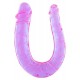Dougle gode Twin Dong 11 x 3.4cm Violet