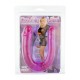 Dougle gode Twin Dong 11 x 3.4cm Violet 