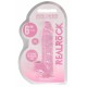 Gode Crystal Clear 12 x 3cm Rose 