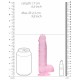 Gode Crystal Clear 12 x 3cm Rose 