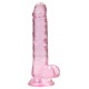 Gode Crystal Clear 14 x 3.5cm Rose 