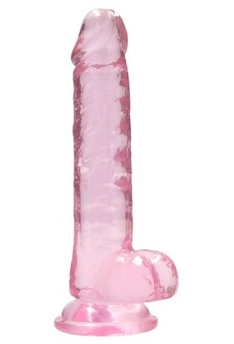 Gode Crystal Clear 14 x 3.5cm Rose 