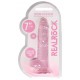 Gode Crystal Clear 14 x 3.5cm Rose 