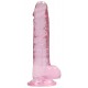 Gode Crystal Clear 14 x 3.5cm Rose 