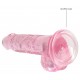 Gode Crystal Clear 14 x 3.5cm Rose 