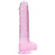 Gode Crystal Clear 19 x 4.5cm Rose 