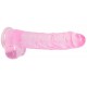 Gode Crystal Clear 19 x 4.5cm Rose 