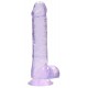 Gode Crystal Clear 16 x 4cm Violet 