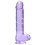 Gode Crystal Clear 19 x 4.5cm Violet