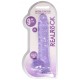 Gode Crystal Clear 19 x 4.5cm Violet 