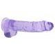 Gode Crystal Clear 19 x 4.5cm Violet 