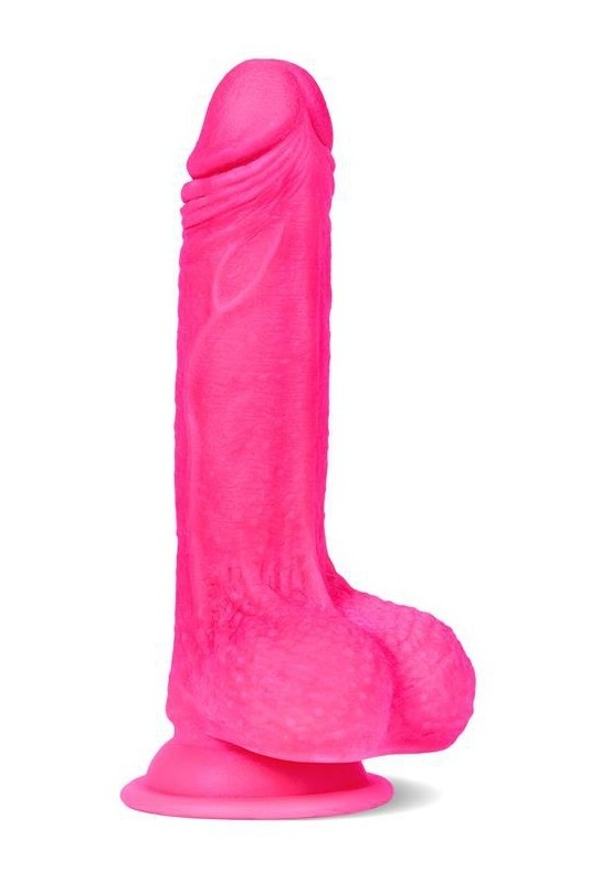 Gode réaliste Slidy Cock 12.5 x 3.8cm Rose 
