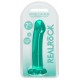 Gode Rody Crystal RealRock 16 x 4cm Vert 