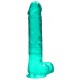 Gode Crystal Clear 19 x 4.5cm Vert 