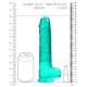 Gode Crystal Clear 19 x 4.5cm Vert 