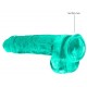 Gode Crystal Clear 19 x 4.5cm Vert 
