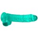 Gode Crystal Clear 19 x 4.5cm Vert 