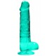 Gode Crystal Clear 16 x 4cm Vert 