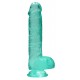 Gode Crystal Clear 12 x 3cm Vert 