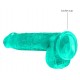 Gode Crystal Clear 12 x 3cm Vert 