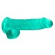 Gode Crystal Clear 12 x 3cm Vert 