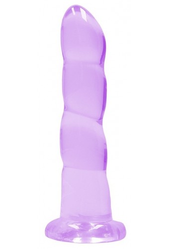 Gode Twist Crystal RealRock 16 x 4cm Violet 
