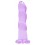 Gode Twist Crystal RealRock 16 x 4cm Violet