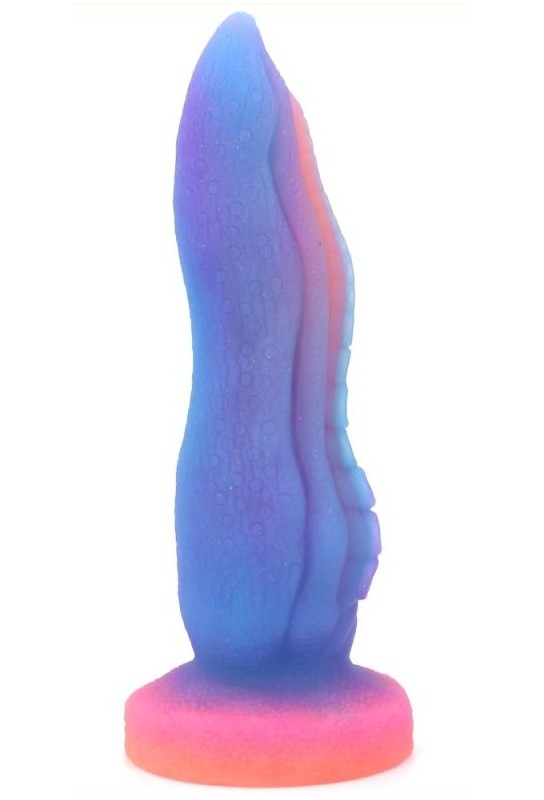 Gode phosphorescent Lumy Octop 21 x 6.3cm 