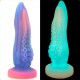 Gode phosphorescent Lumy Octop 21 x 6.3cm 