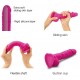 Gode Sliding Skin Strap-On-Me L 14.5 x 4cm Rose 