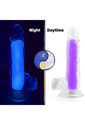 Gode phosphorescent Color Glow 15 x 4.5cm Violet 