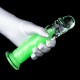 Gode transparent Jellis L 19 x 4cm Vert 