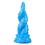 Gode Octopus 15 x 5.5cm Bleu